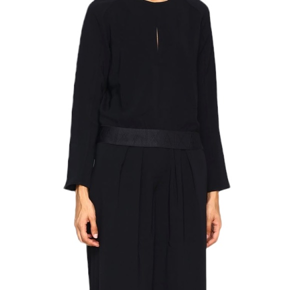 SOLD ARMANI EXCHANGE Blouse With Graphic Cut NWT - Picture 8 of 11